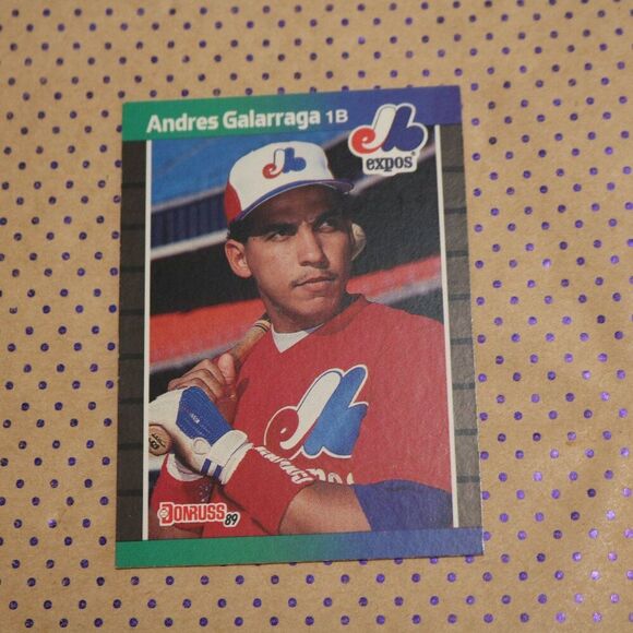 Andres Galarraga #130 Baseball Card - Picture 1 of 2